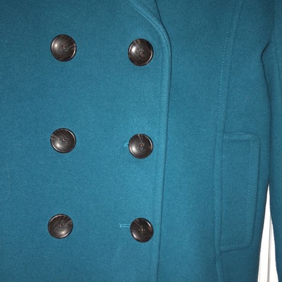 Land’s End Navy Women’s Pea Coat - Picture 4 of 4